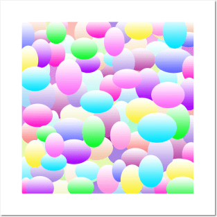 Bubble Eggs Light Posters and Art